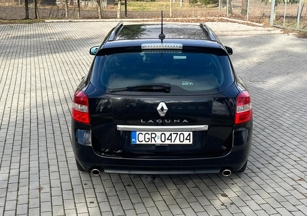 Renault Laguna cena 15700 przebieg: 348000, rok produkcji 2008 z Grudziądz małe 56